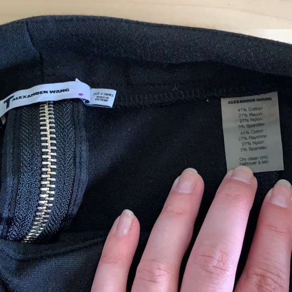 Alexander Wang Ponte Rear Zip Mini - Picture 8 of 10